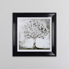 Load image into Gallery viewer, Silver Money Tree Framed Wall Art