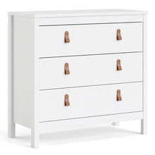 Load image into Gallery viewer, Barcelona Chest 3 drawers in White