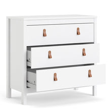 Load image into Gallery viewer, Barcelona Chest 3 drawers in White