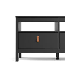 Load image into Gallery viewer, Barcelona Tv-unit 3 drawers in Matt Black