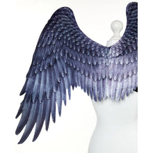 Load image into Gallery viewer, Fancy Dress Black Angel Wings - 105cm
