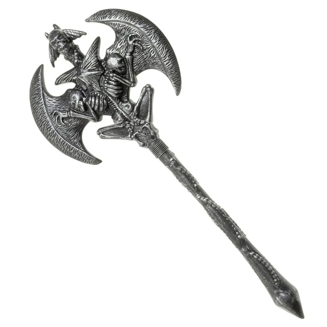 Prop Plastic Skeleton Axe - 53cm