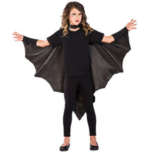 Load image into Gallery viewer, Bat Wing Black Cape - Child
