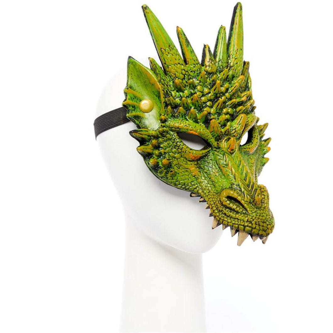 Green Dragon Half Mask