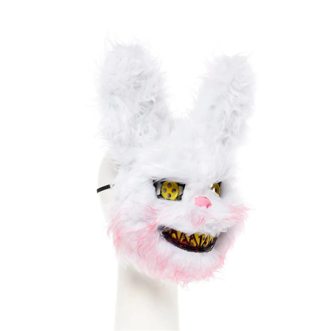 Halloween Snowball Evil Bunny Mask