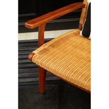 Load image into Gallery viewer, Java Woven Chair In Brown Natural Rattan
