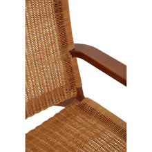 Load image into Gallery viewer, Java Woven Chair In Brown Natural Rattan
