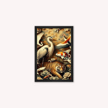 Load image into Gallery viewer, Luxury Velvet Art Print - Orient Framed Wall Art

