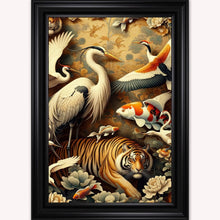 Load image into Gallery viewer, Luxury Velvet Art Print - Orient Framed Wall Art
