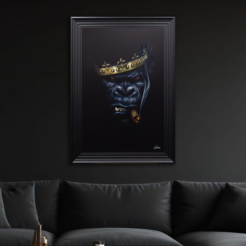 Bad King Framed Wall Art