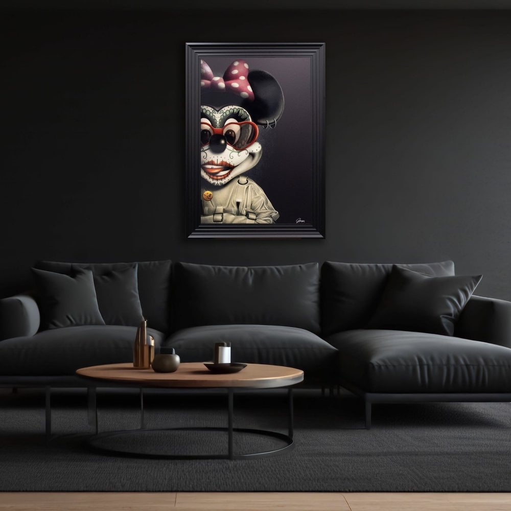 Bad Mrs Mouse Framed Wall Art