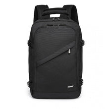 Load image into Gallery viewer, KONO LIGHTWEIGHT CABIN BAG TRAVEL BUSINESS BACKPACK - BLACK
