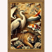Load image into Gallery viewer, Luxury Velvet Art Print - Orient Framed Wall Art
