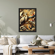 Load image into Gallery viewer, Luxury Velvet Art Print - Orient Framed Wall Art
