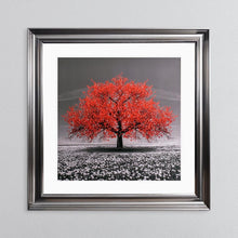 Load image into Gallery viewer, Red Cherry Tree Framed Wall Art
