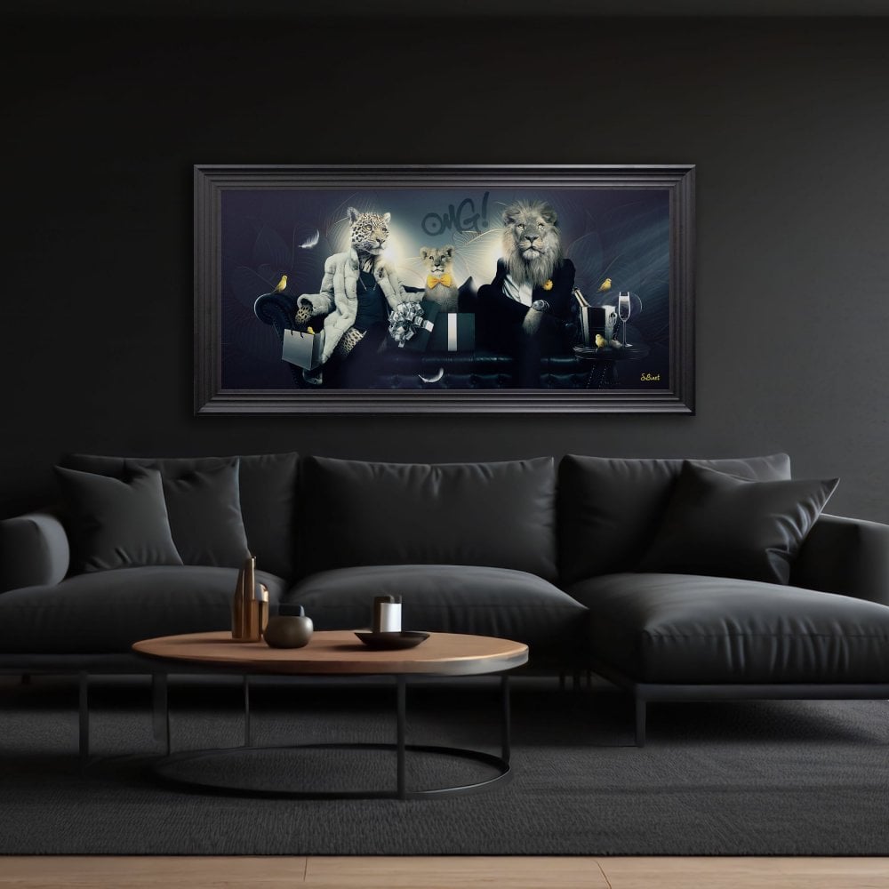 Pano Chesterfield by Sylvain Binet Framed Wall Art