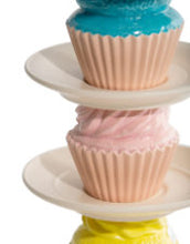 Load image into Gallery viewer, Stack Of Cupcakes Table Lamp With Black Shade
