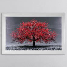 Load image into Gallery viewer, Red Cherry Tree Framed Wall Art
