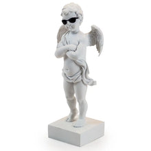 Load image into Gallery viewer, White &quot;Too Cool&quot; Cherub Figure On Base
