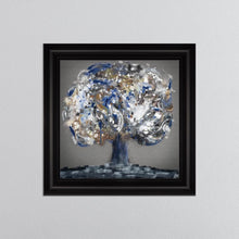 Load image into Gallery viewer, Blue Mystic Tree Framed Wall Art 75*75cm
