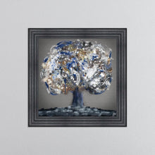 Load image into Gallery viewer, Blue Mystic Tree Framed Wall Art 75*75cm
