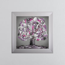 Load image into Gallery viewer, Pink Mystic Tree Framed Wall Art 75*75cm
