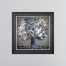 Load image into Gallery viewer, Blue Mystic Tree Framed Wall Art 75*75cm
