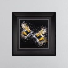 Load image into Gallery viewer, Flying Bumble Bees Framed Wall Art 75*75cm
