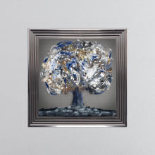 Load image into Gallery viewer, Blue Mystic Tree Framed Wall Art 75*75cm
