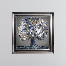 Load image into Gallery viewer, Blue Mystic Tree Framed Wall Art 75*75cm
