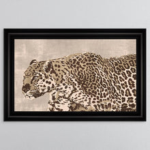 Load image into Gallery viewer, Prowling Leopard Framed Wall Art 114*74cm
