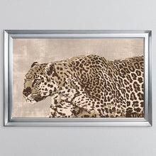 Load image into Gallery viewer, Prowling Leopard Framed Wall Art 114*74cm
