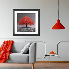 Load image into Gallery viewer, Red Cherry Tree Framed Wall Art
