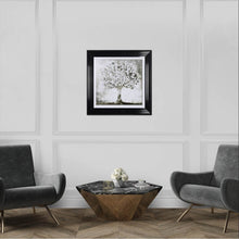 Load image into Gallery viewer, Silver Money Tree Framed Wall Art
