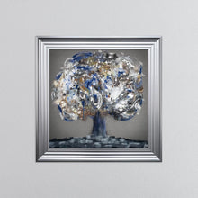 Load image into Gallery viewer, Blue Mystic Tree Framed Wall Art 75*75cm
