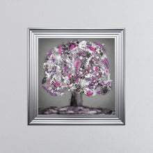 Load image into Gallery viewer, Pink Mystic Tree Framed Wall Art 75*75cm
