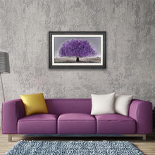 Load image into Gallery viewer, Ultra Violet Blossom Tree Framed Wall Art
