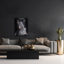 Load image into Gallery viewer, Ziggy Zebra Framed Wall Art
