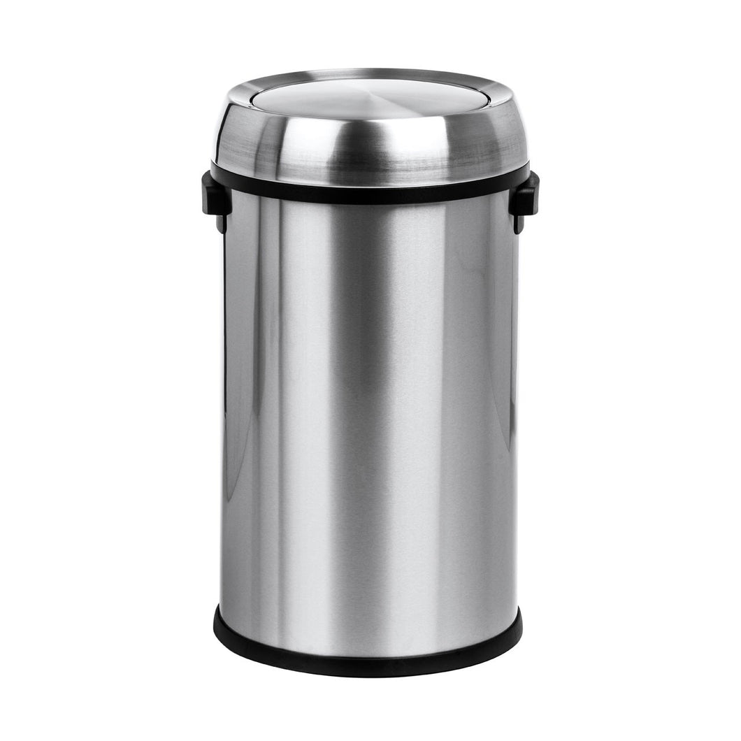 Stainless Steel Swing Lid Bin