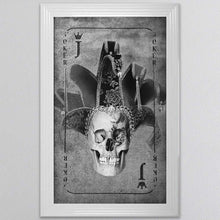 Load image into Gallery viewer, Joker Playing Card Framed Wall Art
