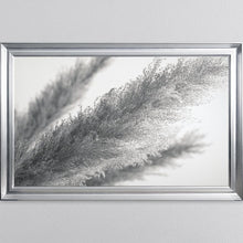 Load image into Gallery viewer, Black And White Pampas Framed Wall Art
