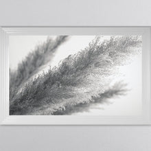 Load image into Gallery viewer, Black And White Pampas Framed Wall Art
