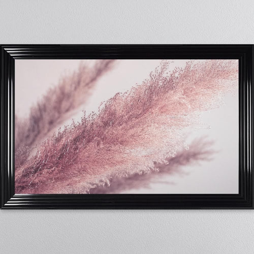 Pink Pampas Framed Wall Art 114*74cm