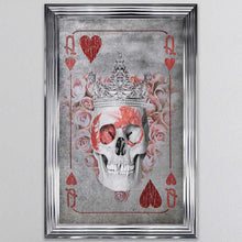 Load image into Gallery viewer, Queen Of Hearts Playing Card Framed Wall Art
