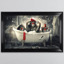 Load image into Gallery viewer, Monkey Wash Framed Wall Art 114*74cm
