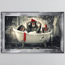 Load image into Gallery viewer, Monkey Wash Framed Wall Art 114*74cm
