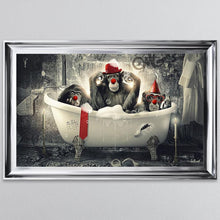 Load image into Gallery viewer, Monkey Wash Framed Wall Art 114*74cm
