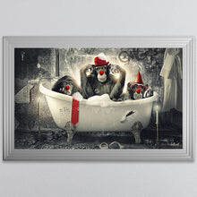 Load image into Gallery viewer, Monkey Wash Framed Wall Art 114*74cm
