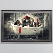 Load image into Gallery viewer, Monkey Wash Framed Wall Art 114*74cm
