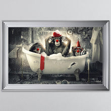 Load image into Gallery viewer, Monkey Wash Framed Wall Art 114*74cm
